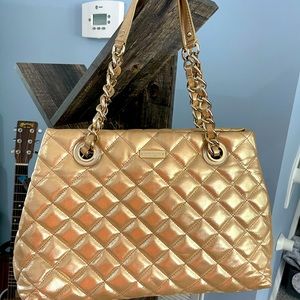 Kate Spade Quilted Puff Purse. Gold Coast Maryanne